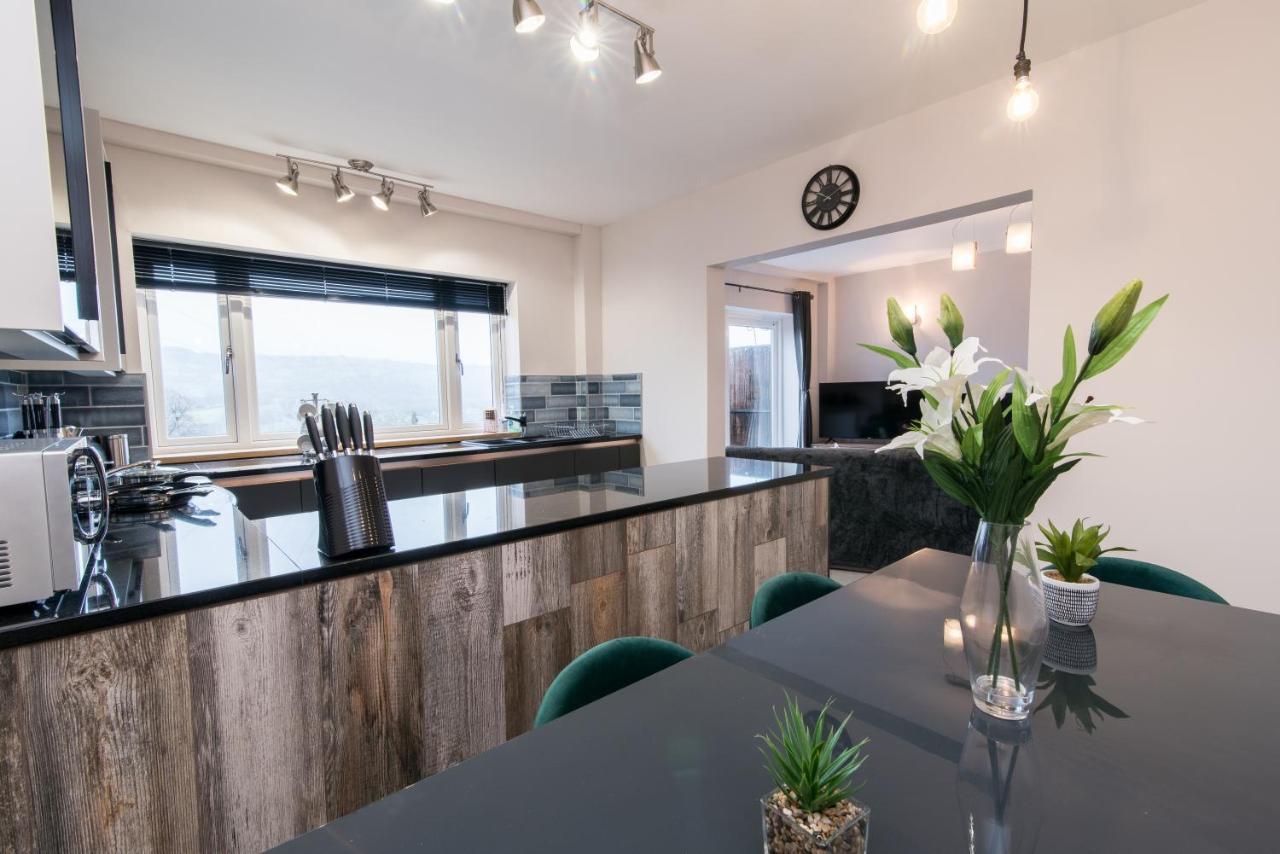 Ferienwohnung Immaculate 3 Bed House - Stunning Balcony Views Matlock  Exterior foto