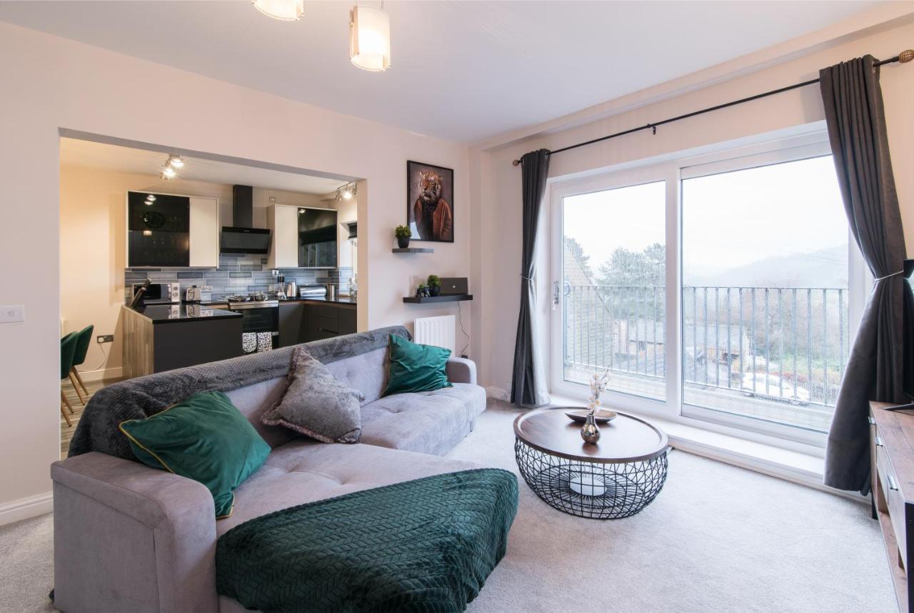 Ferienwohnung Immaculate 3 Bed House - Stunning Balcony Views Matlock  Exterior foto